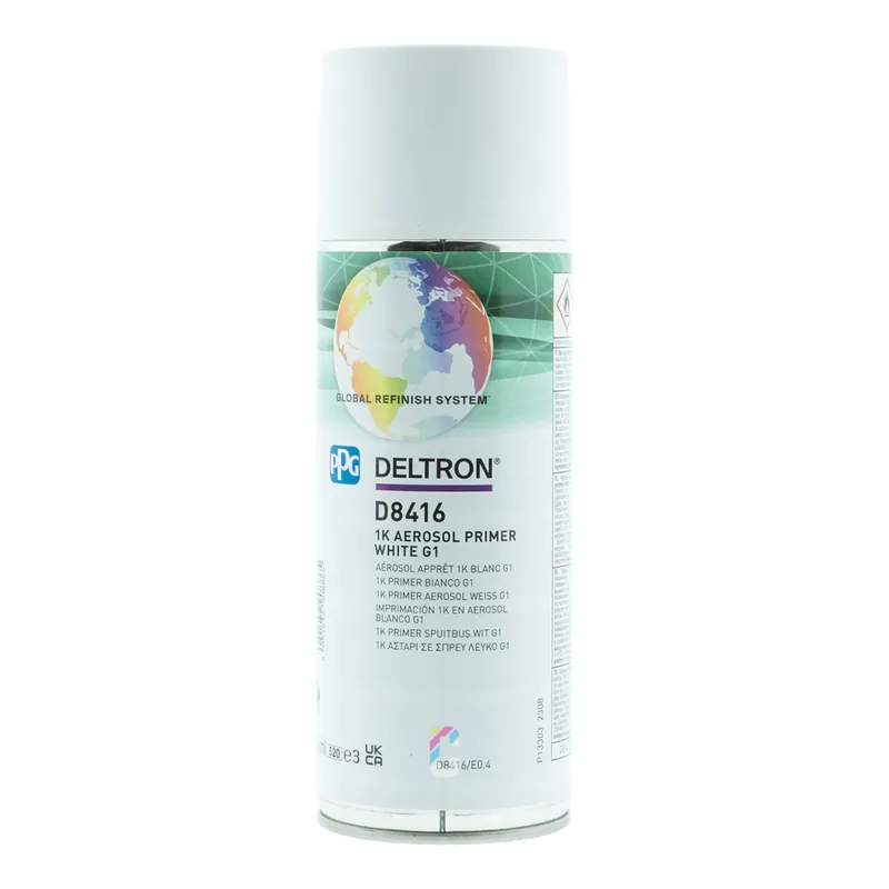 Tijdelijk Beschikbaar PPG D8416 1K Primer Wit G1 Spuitbus