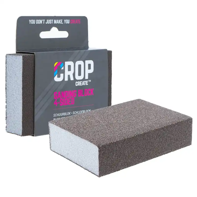 CROP Schuurblok korrel 100 - 70x100mm Exclusieve Aanbieding