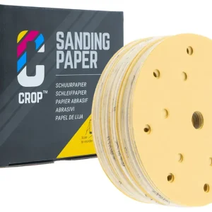 Populair CROP Gold Schuurschijf 150mm korrel 80 - 50 stuks