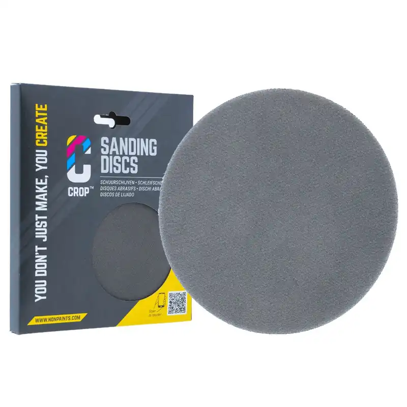 Speciale Aanbieding CROP Foam Schuurschijf 150mm korrel 500 - 2 stuks