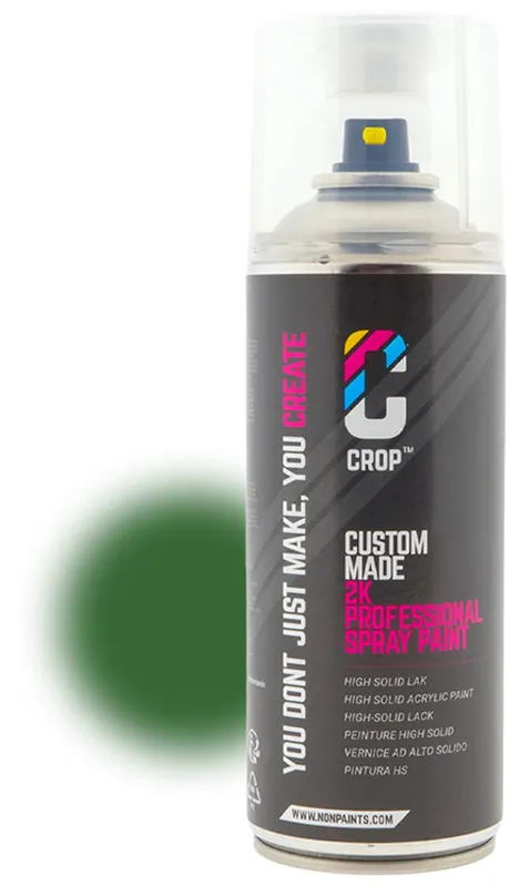 Laatste Kans CROP 2K Spuitbus RAL 6001 Smaragdgroen 400ml
