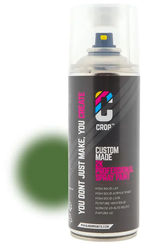CROP 2K Spuitbus RAL 6010 Grasgroen 400ml Lage Prijs