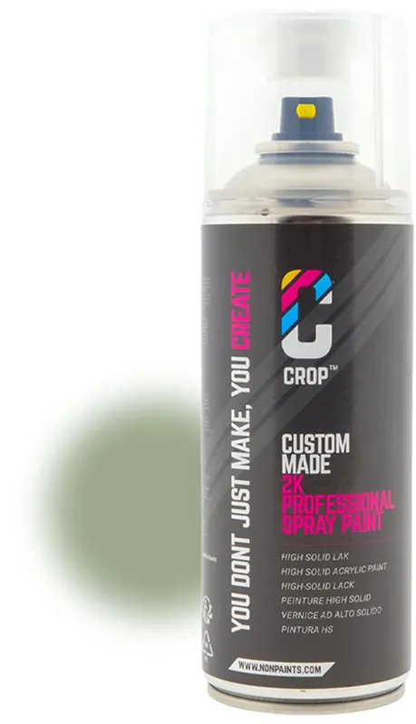 Uitverkoop CROP 2K Spuitbus RAL 6021 Bleekgroen 400ml