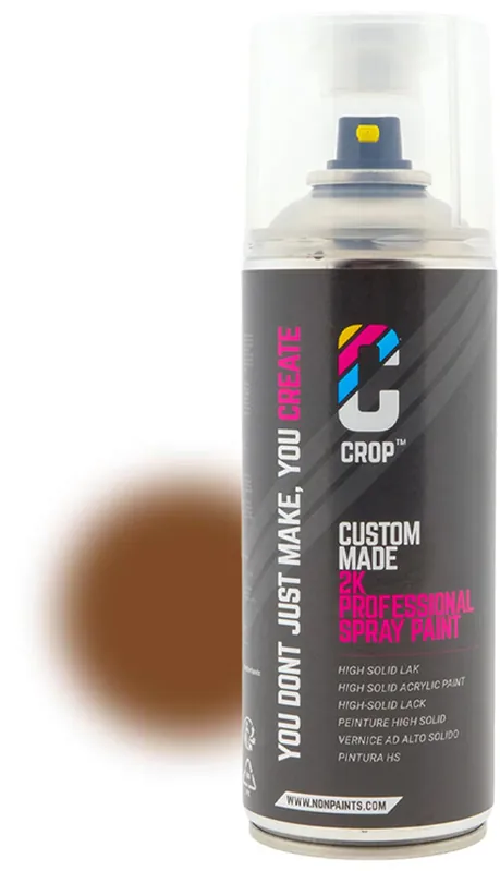 CROP 2K Spuitbus RAL 8003 Leembruin 400ml Premium