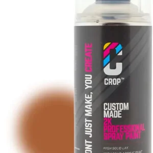 CROP 2K Spuitbus RAL 8023 Oranjebruin 400ml Hoge Kwaliteit