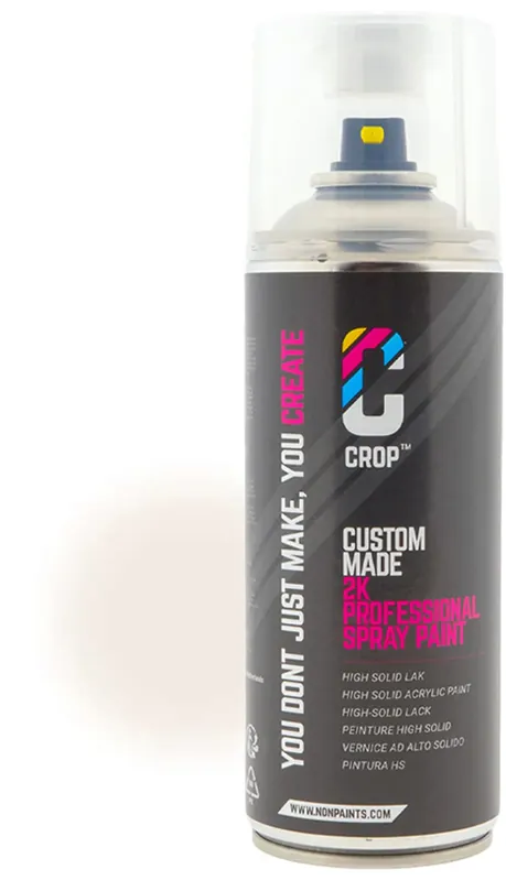 Gecertificeerd CROP 2K Spuitbus RAL 9010 Zuiverwit 400ml