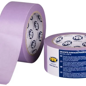 HPX 4800 Paars Afplaktape 50mm x 50 meter - Delicate Surfaces Dagaanbieding