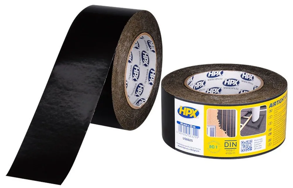 HPX AIRTIGHT UV Luchtdicht Tape 90mm - 25 meter Favoriet