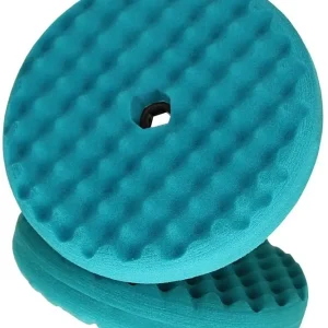 Alleen Vandaag 3M Perfect-It III Quick Connect Dubbelzijdige Gewafelde Ultrafine SE Polijstschijf 150mm - Blauw - 50880
