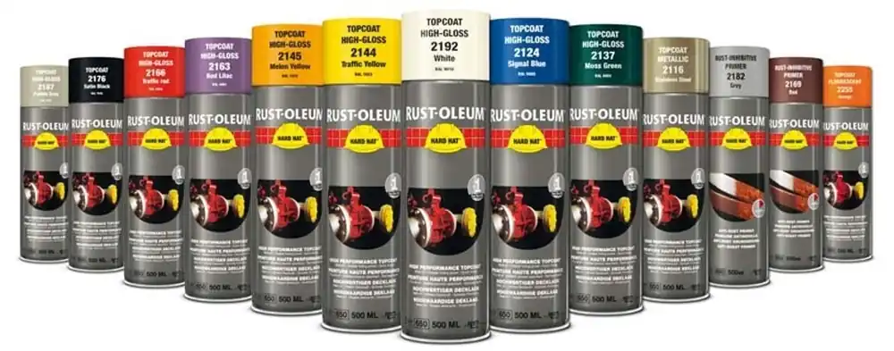 Hoge Kwaliteit Rust-Oleum RAL-verf in spuitbus 500ml