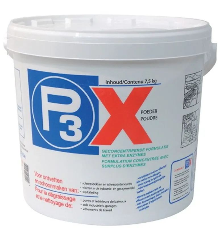 Tijdelijk Beschikbaar P3X Strong Floor Degreaser 7,5kg - Reinigingsmiddel voor vloeren
