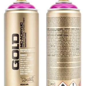 Betaalbaar Montana GOLD Transparant Spuitbussen 400ml