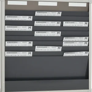 Werkplaats planbord met 3 rijen en 10 sleuven Laatste Kans