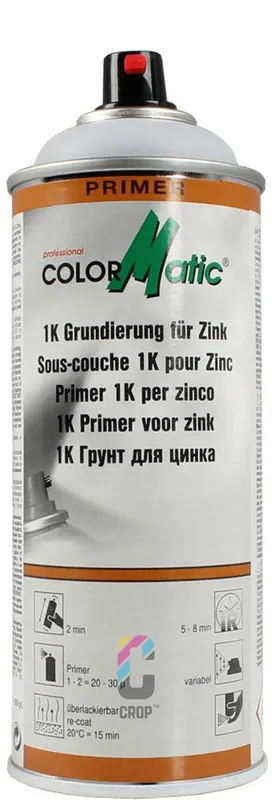 Meest Verkocht Colormatic Zink Primer Grijs in Spuitbus