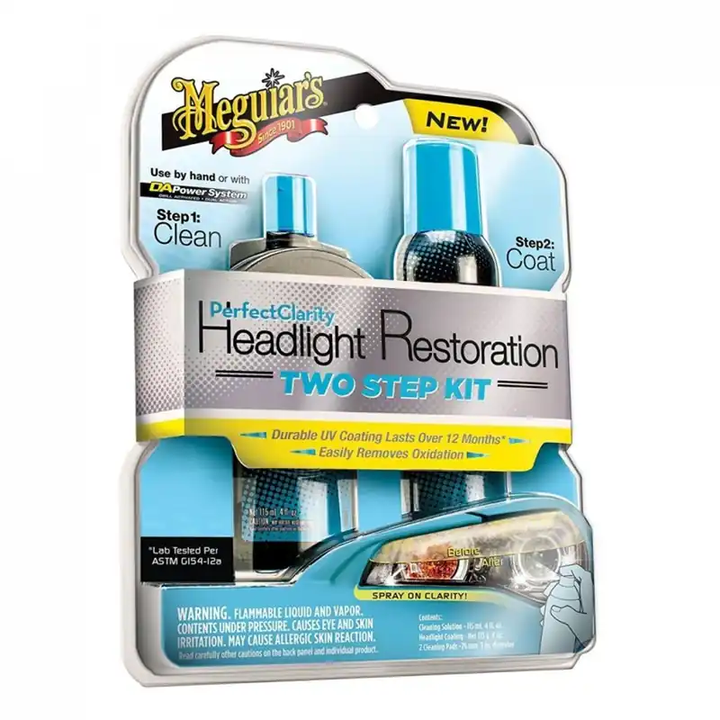 Meguiar's Perfect Clarity Headlight Restoration Kit - Koplamp Reparatieset Direct Verzonden
