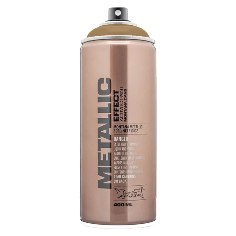Direct Beschikbaar Montana Metallic AZTEC GOUD verf spuitbus 400ml