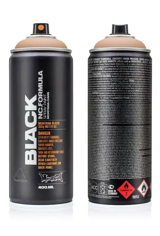Nu Kopen Montana BLACK 8040 Cremino spuitbus 400ml