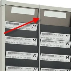 Elastische band voor visuele scheiding op werkorder planbord Express Levering
