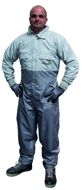 FINIXA Teflon Carbotec Spuitoverall - Grijs Weekendaanbieding