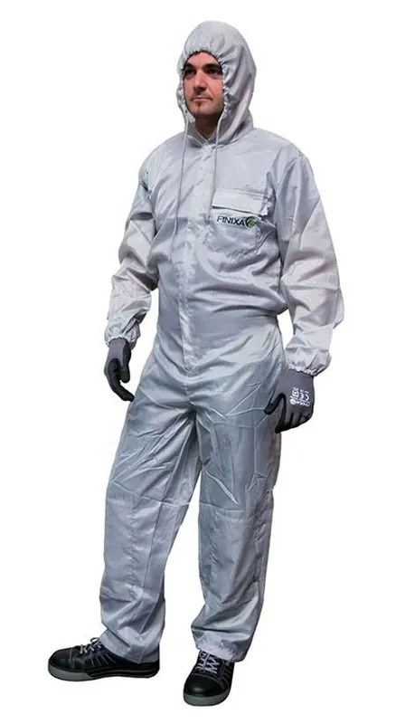 Dagaanbieding FINIXA Polyester Teflon Spuitoverall met optionele kniebescherming