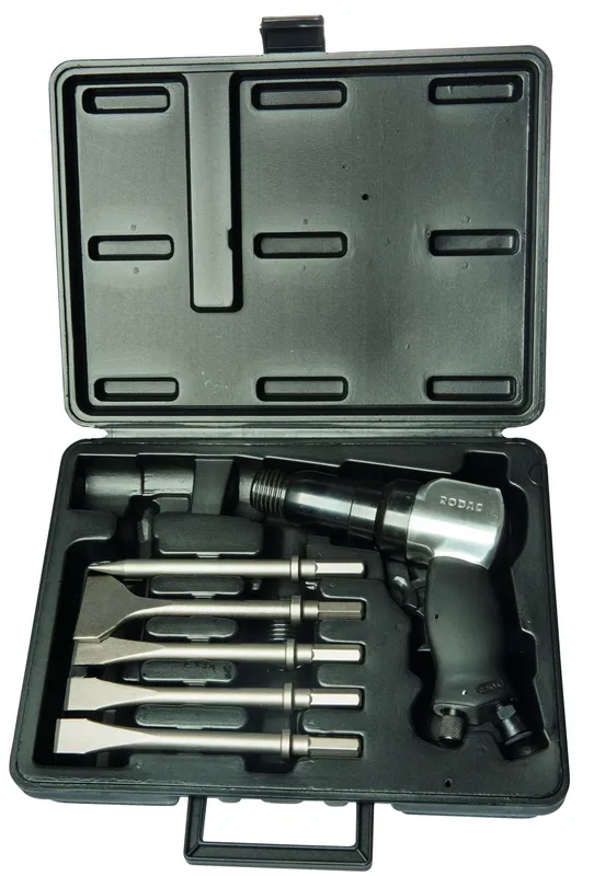 Voordeelprijs RODAC RC275BCB Hakhamer + 5 beitels in koffer