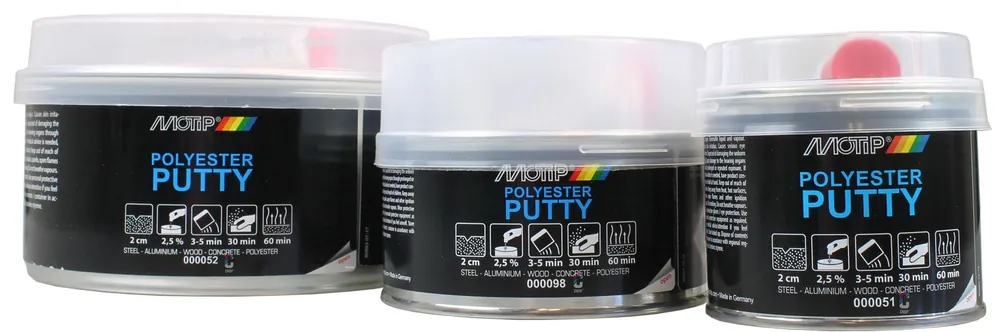 MoTip 2K Polyester Plamuur + Verharder Seizoensaanbieding