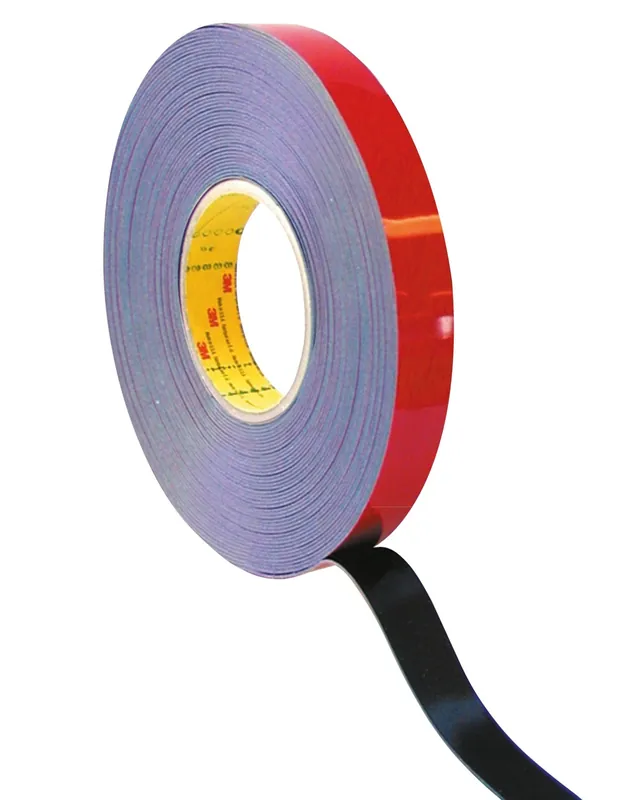 Direct Beschikbaar 3M Acrylaat Plus Dubbelzijdig Tape - Zwart - 20 meter