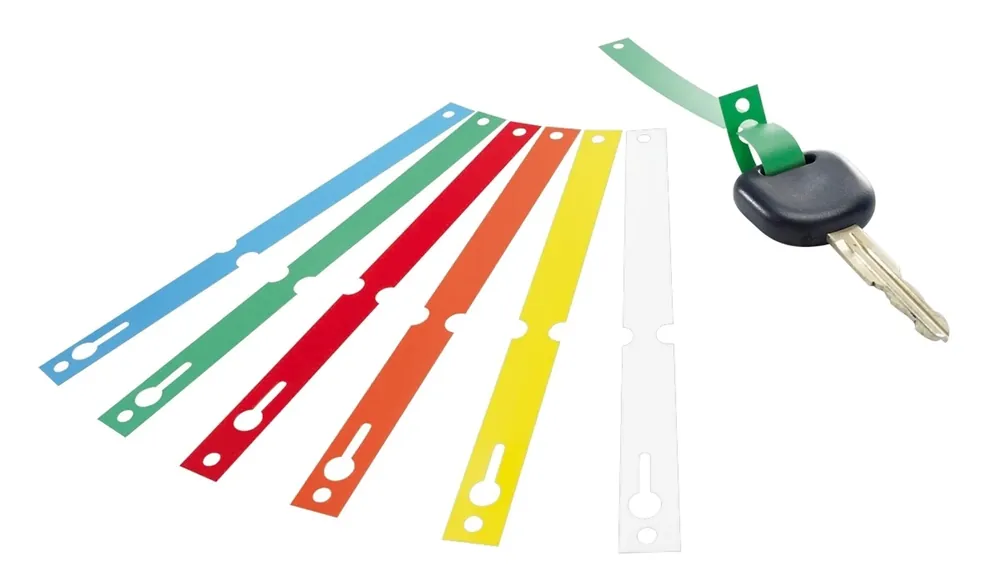 Gereduceerde Prijs STRIPE Plastic Sleutellabels - 1000 stuks