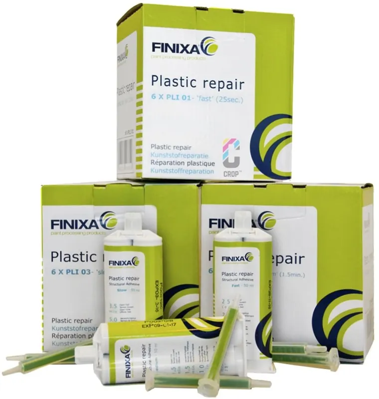 FINIXA 2K PU Kunststof Lijm 50ml - Zwart Tijdelijk Beschikbaar