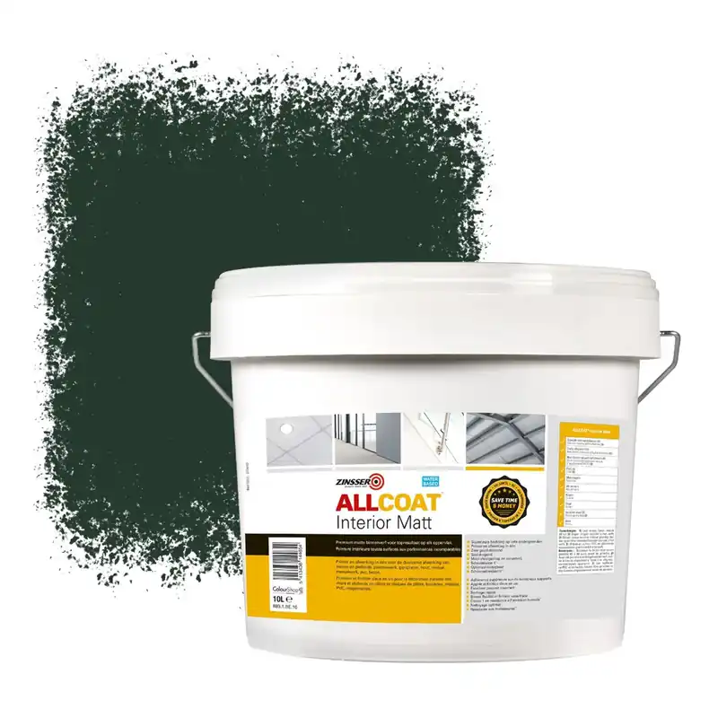 Nieuw Zinsser Allcoat Interior Muurverf RAL 6009 Dennenkleur - 10 liter