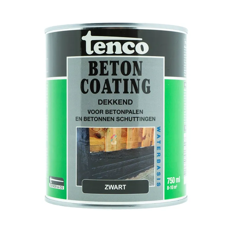 Tenco Beton Coating Zwart 750ml Rechtstreeks Van De Fabrikant