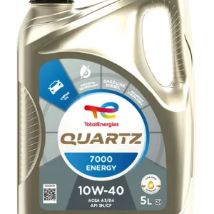 Nieuw Total Quartz 7000 Energy 10w40 motorolie 5 liter