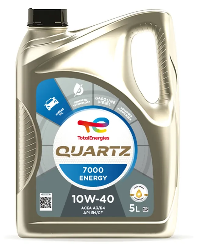Nieuw Total Quartz 7000 Energy 10w40 motorolie 5 liter