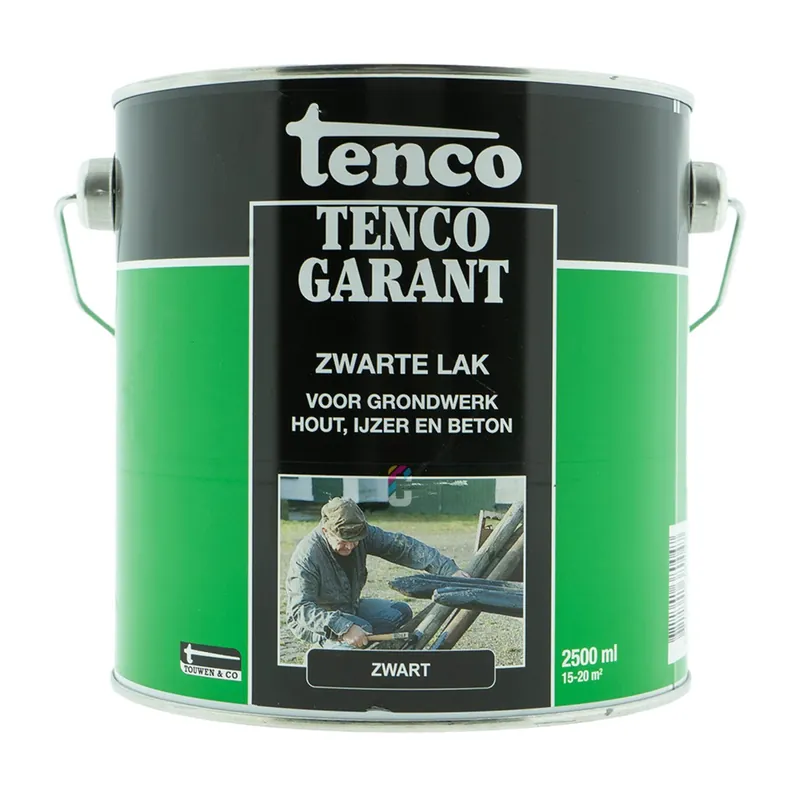 Favoriet Tenco Garant Zwarte Lak 2,5 liter