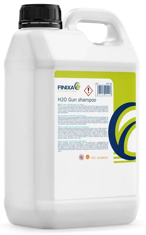 Snelle Levering FINIXA H2O Reiniger voor verfspuiten - 20 liter