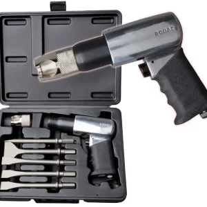 RODAC RC293HBCB Hakhamer 66mm in koffer + 5 beitels - voor de bouw Veilige Betaling