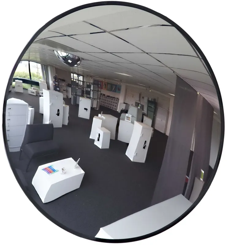 Convex Binnenspiegel ø 800mm rond model 13 meter blikveld Express Levering