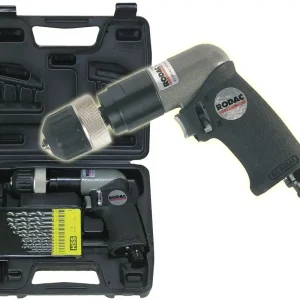 RODAC RC206ABC Boormachine met snelspanboorkop 10mm in koffer Gecertificeerd