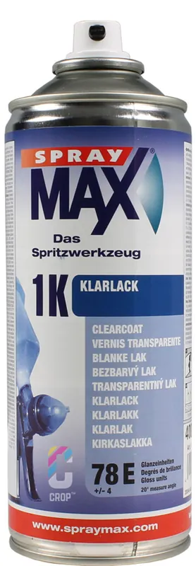 Actieprijs 1K Blanke Lak Hoogglans in Spuitbus SprayMax