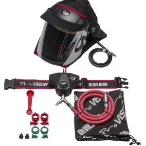 DeVilbiss PRO-VISOR Volgelaatsmasker PROV-650 Op = Op
