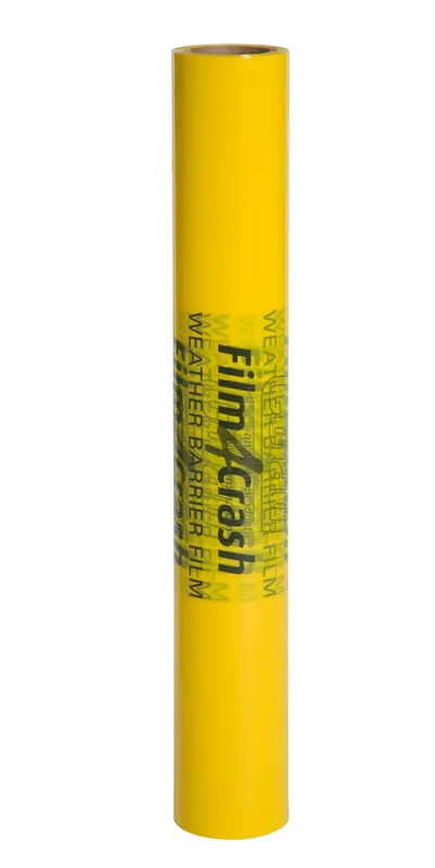 Must-Have COLAD Film4Crash Beschermfolie tegen waterschade door gebroken ruiten en geopende deuren 76cm x 60 meter
