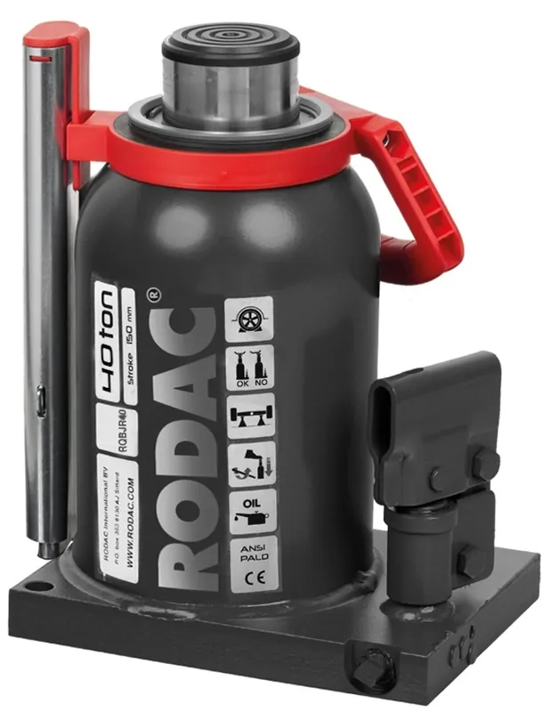 RODAC RQBJR50 Hydraulische potkrik 50 ton met draagbeugel Seizoensaanbieding