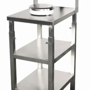Goedkoop Hamach RVS computer weegschaaltafel met afzuiging