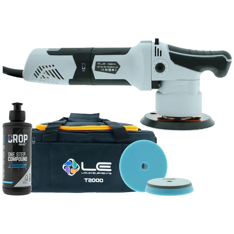 Direct Beschikbaar Liquid Elements T2000 V4 Polijstmachine Set