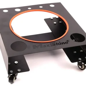 MaxShine Detailing Bucket Dolly - Zwart Metaal Finale Uitverkoop