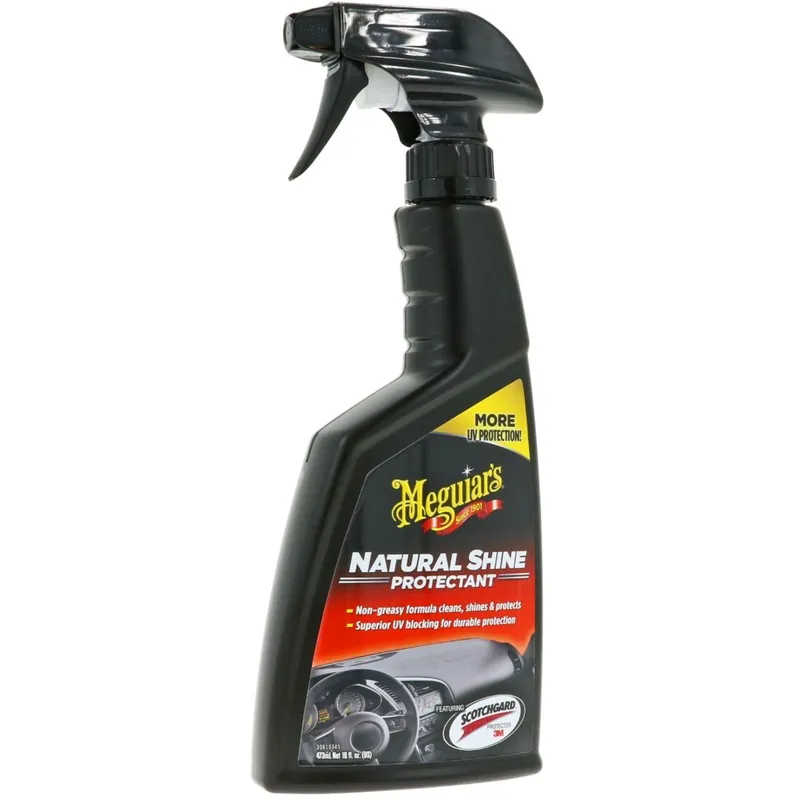 Meguiar's Natural Shine Vinyl & Rubber Protectant (met Scotchguard) Uitverkoop
