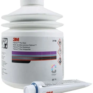 Uitverkoop 3M Platinum Plus 2K Afwerkingsplamuur + Verharder