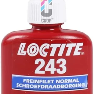 LOCTITE 243 Schroefdraadborgmiddel Blauw 24ml - Medium sterkte Rechtstreeks Van De Fabrikant
