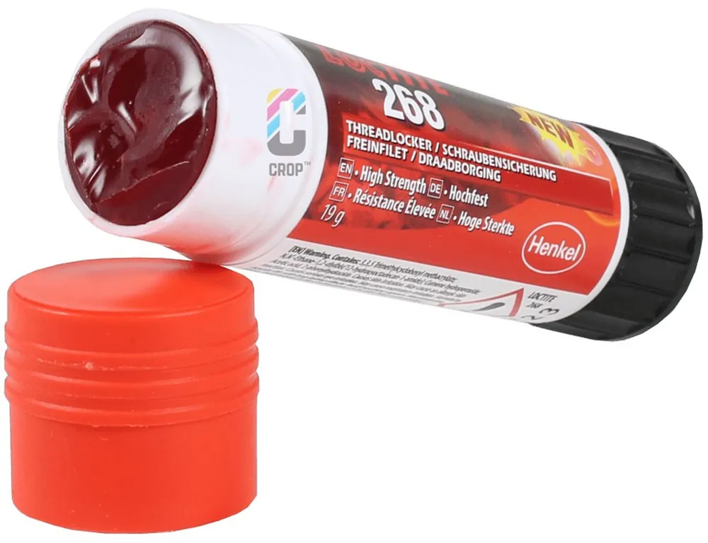 LOCTITE 268 Schroefdraadborging Stick Rood 19 gram - Hoge sterkte Speciale Aanbieding