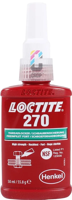 Lage Kosten LOCTITE 270 Schroefdraadborgmiddel Rood 50ml - Hoge sterkte